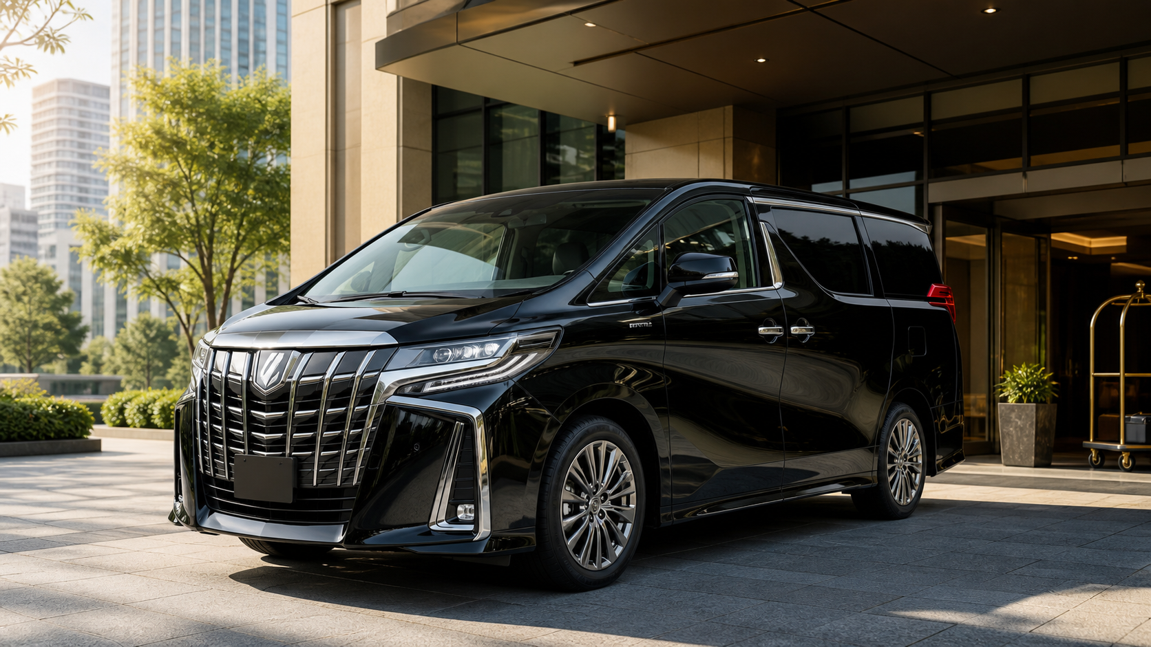 Toyota Alphard Kansai Airport transfer private car service