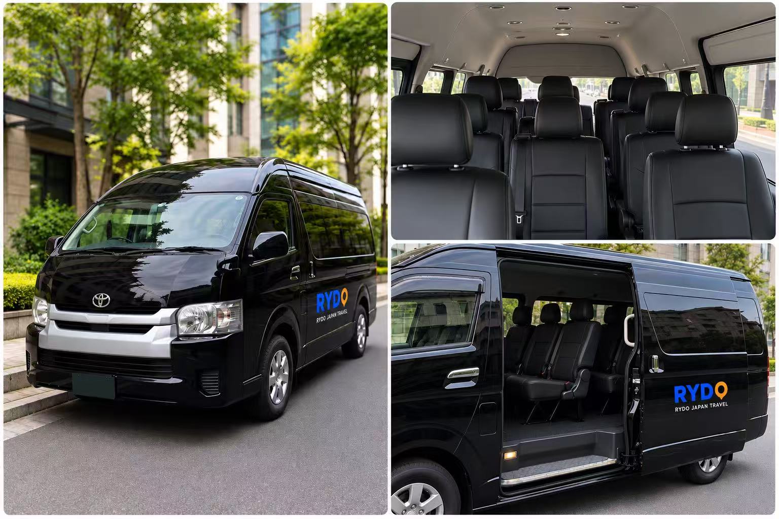Toyota Hiace for group transfers and charters